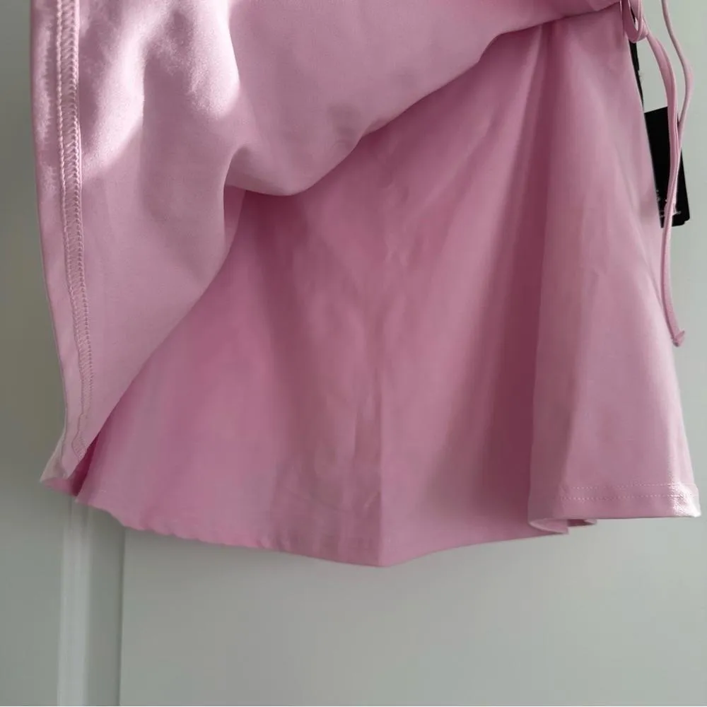 PacSun PAC 1980 PAC WHISPER Active Leila Wrap Mini Skort Pink NWT Medium - Image 3