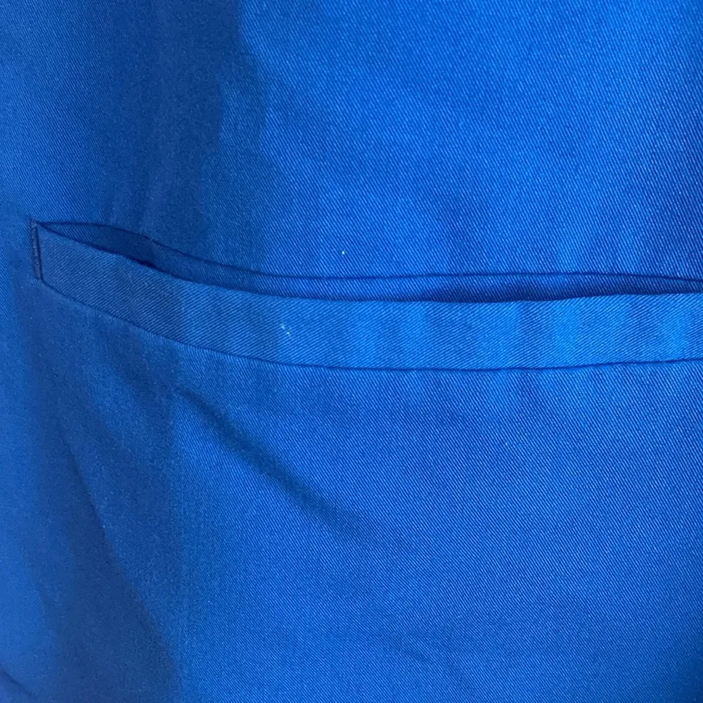 Figs Technical Collection Women’s Size XL Blue Color Scrub Top - Image 4