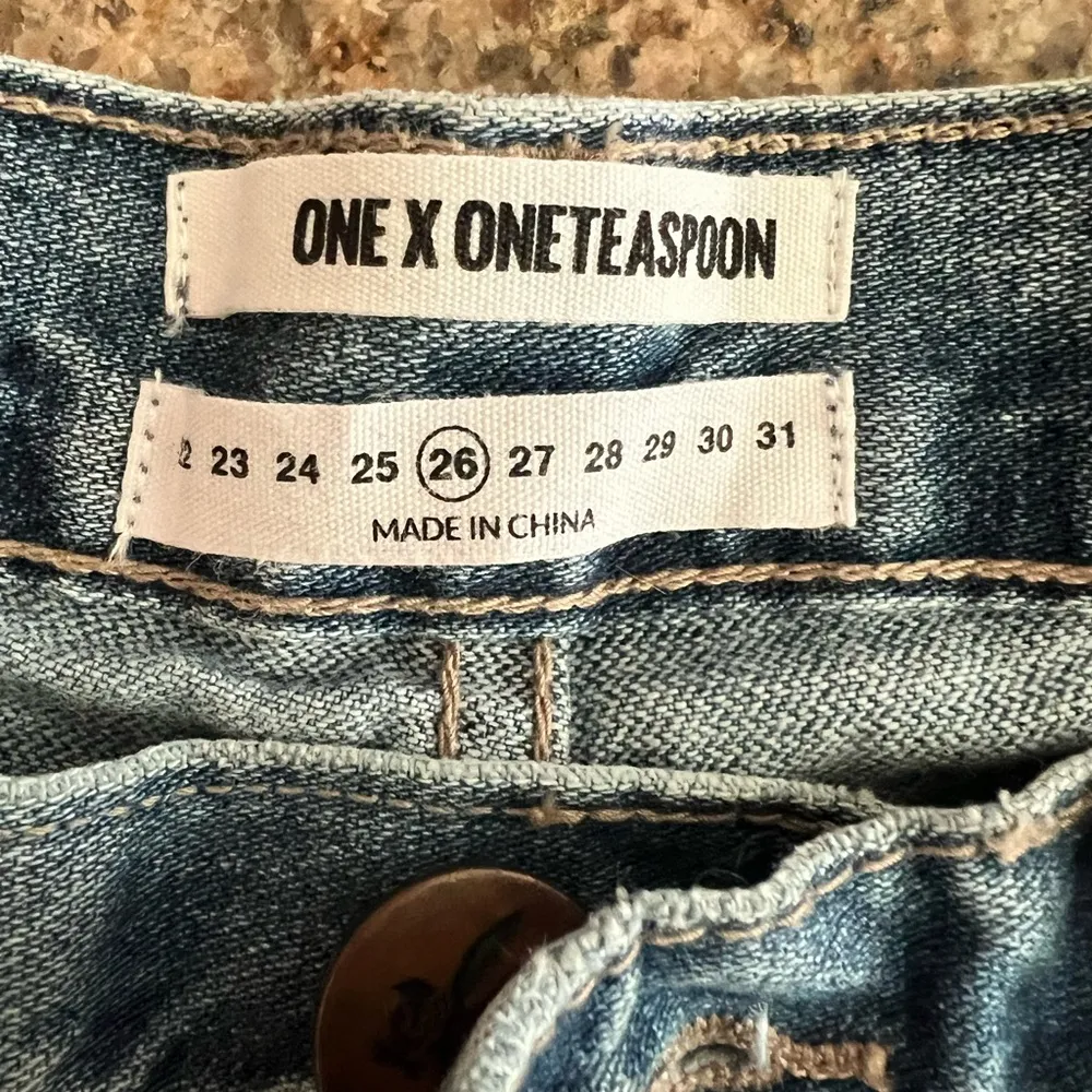 ONE TEASPOON X AWESOME BAGGIES LOW WAIST| MEDIUM RISE| RELAXED LEG Size 26/ US 4 - Image 7