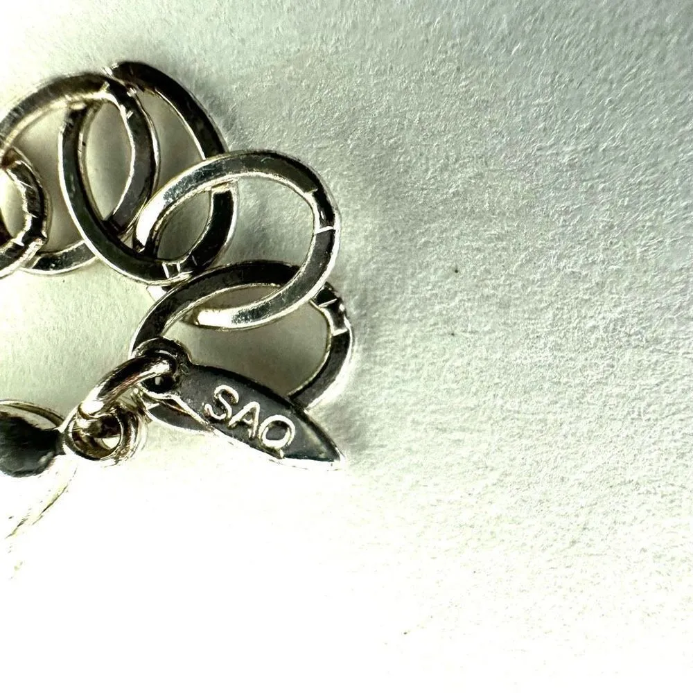 Vintage Avon mint green pendant necklace - Image 7