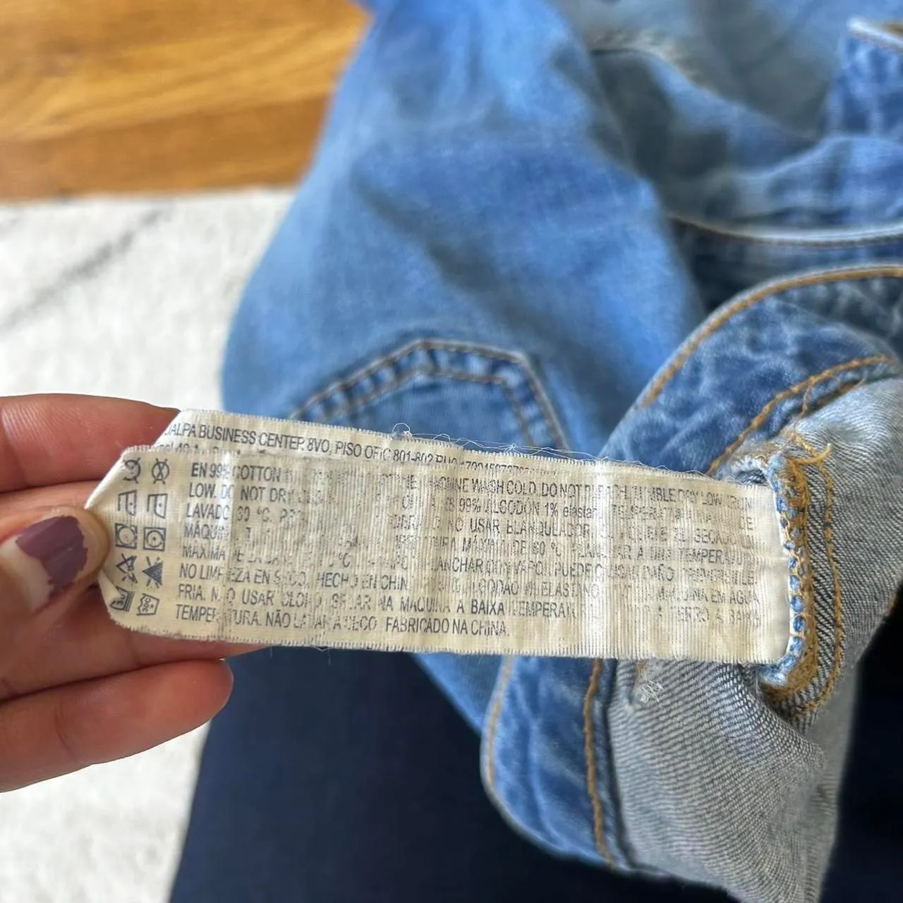 Forever-21 Women's Blue Jeans - Image 4