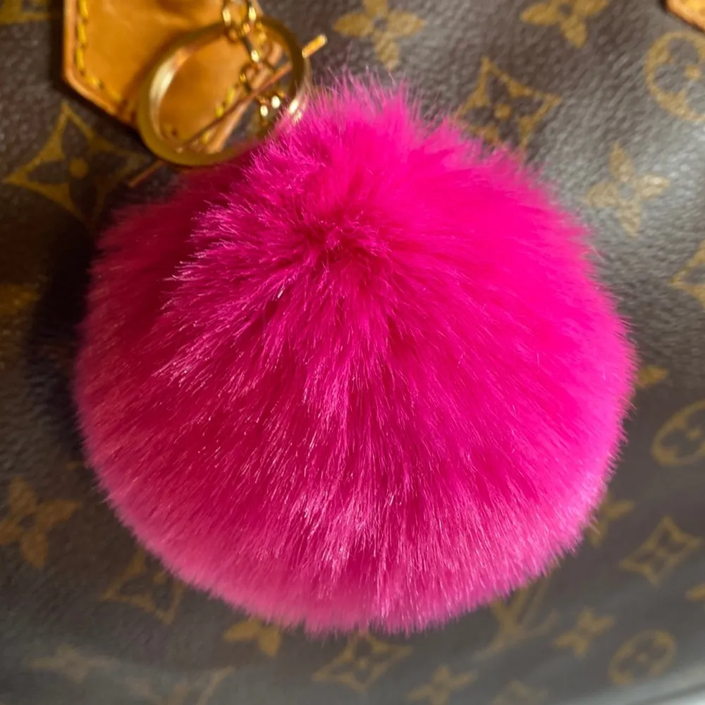 Bag / Purse Pompom Charm #120 Pink - Image 2