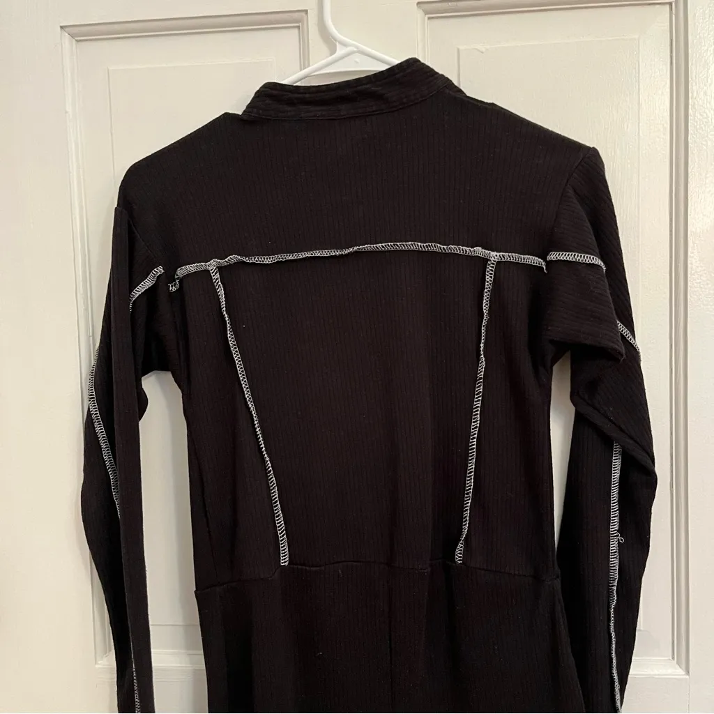 PRETTY LITTLE THING RIBBED JUMPSUIT SIZE‎ 8 - Image 4