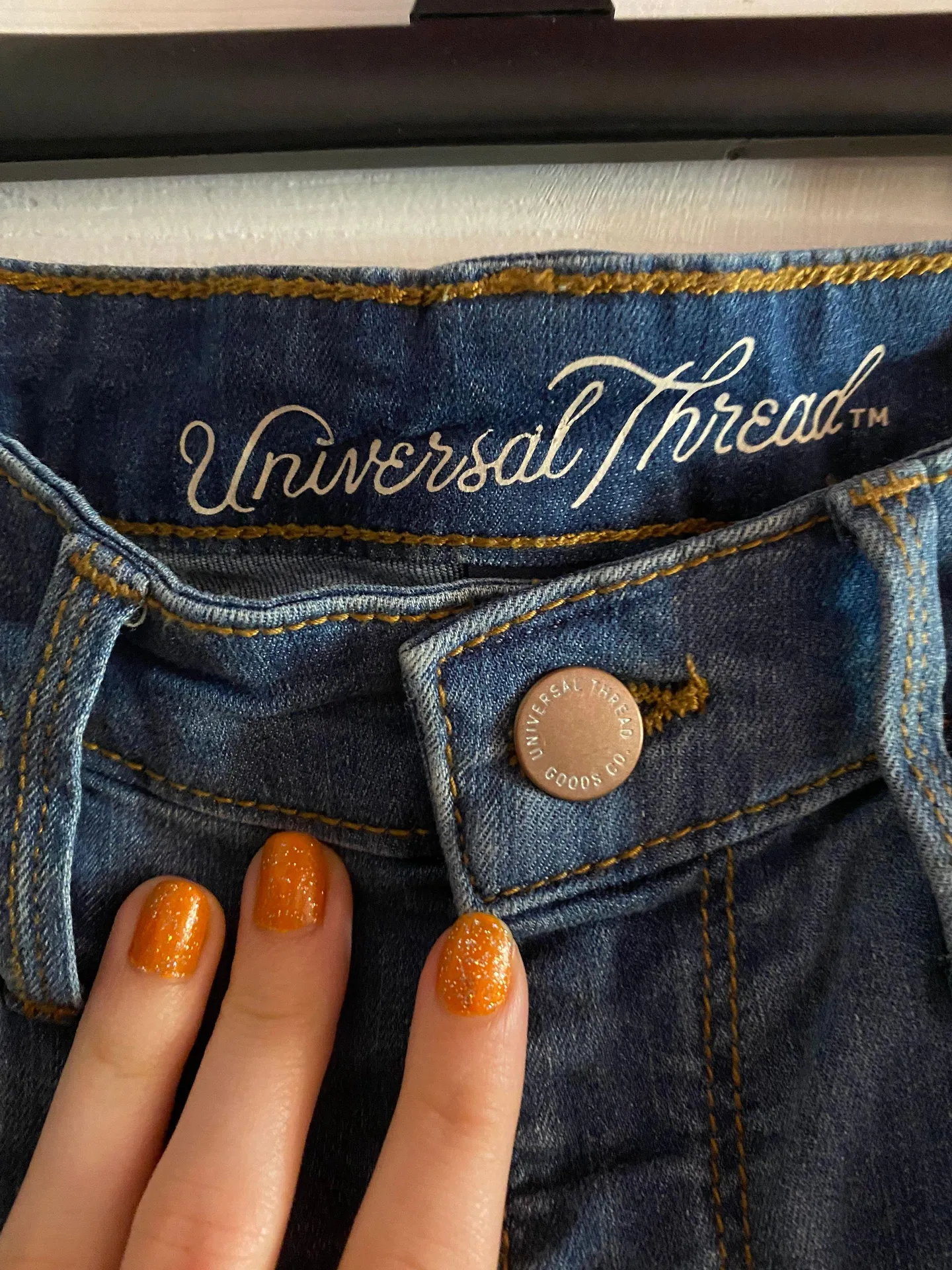 Universal Thread Blue Skinny Jeans - Image 3