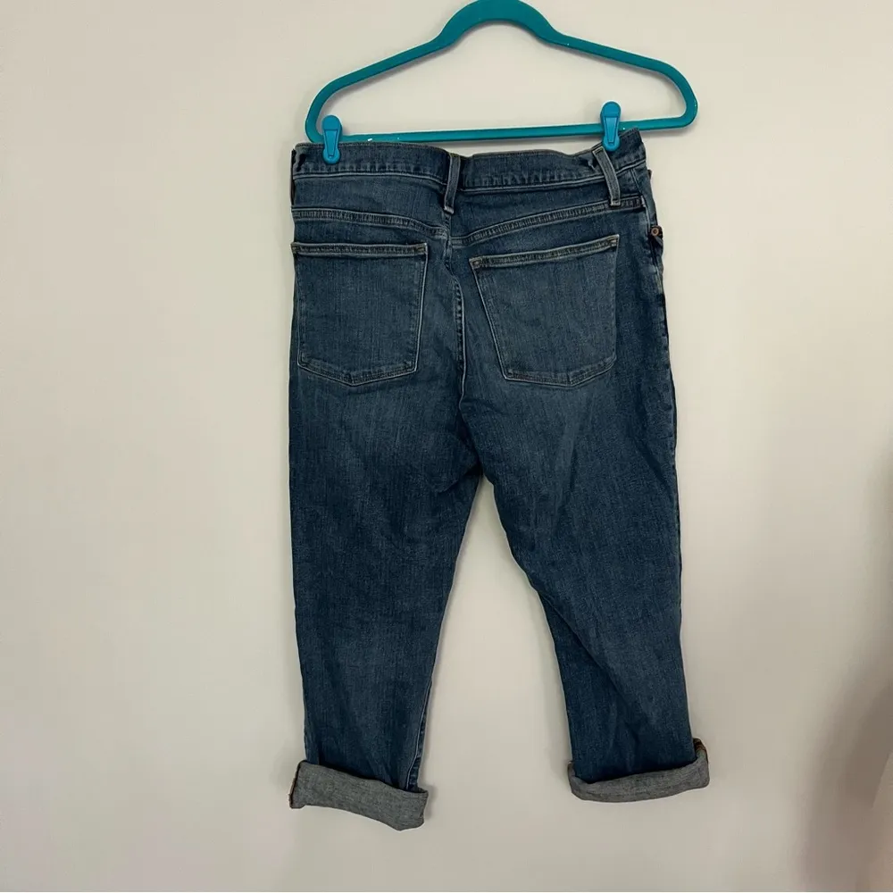 J Crew Factory Blue Denim Slim Boyfriend Cut Jeans size 30 - Image 11