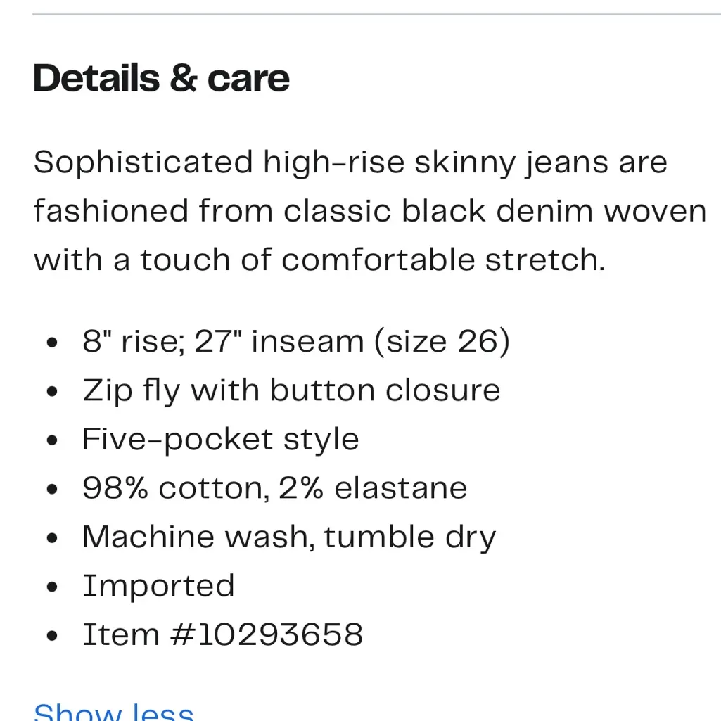 Ag jeans B-type 01 skinny jeans 27x27‎ black - Image 10