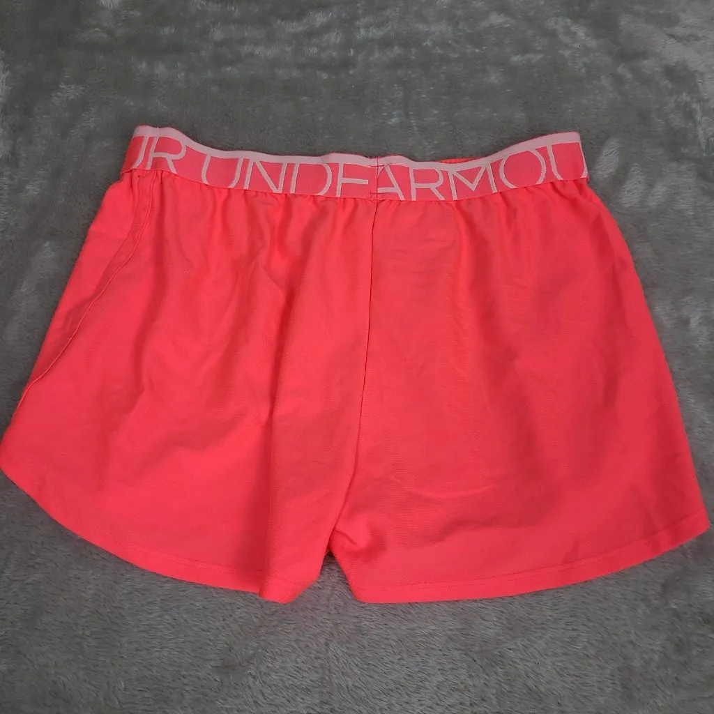 Under‎ Armour UA Women’s Play Up 2.0 Shorts Pink Size Small - Image 10