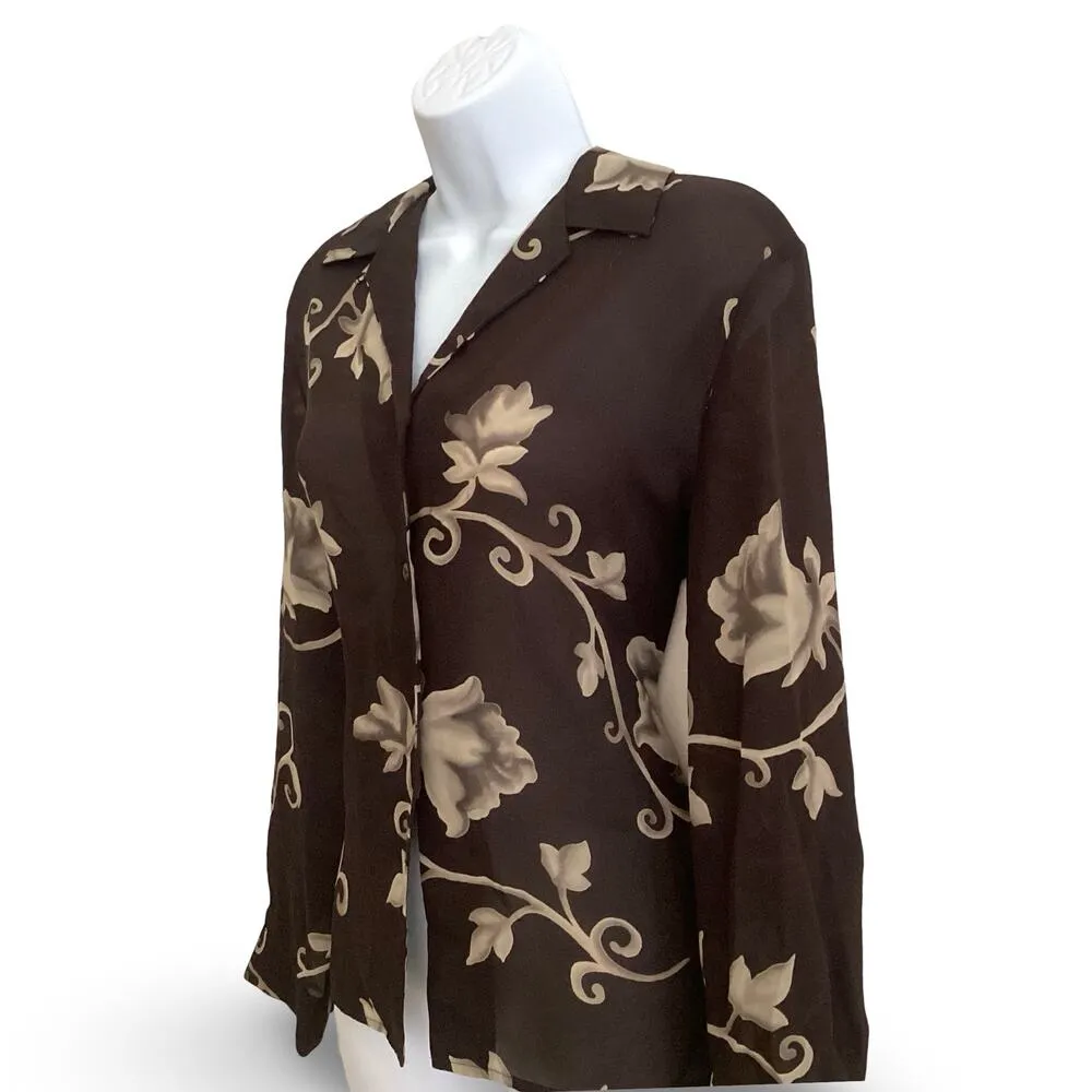 Josephine Chaus Floral Blouse - Image 2