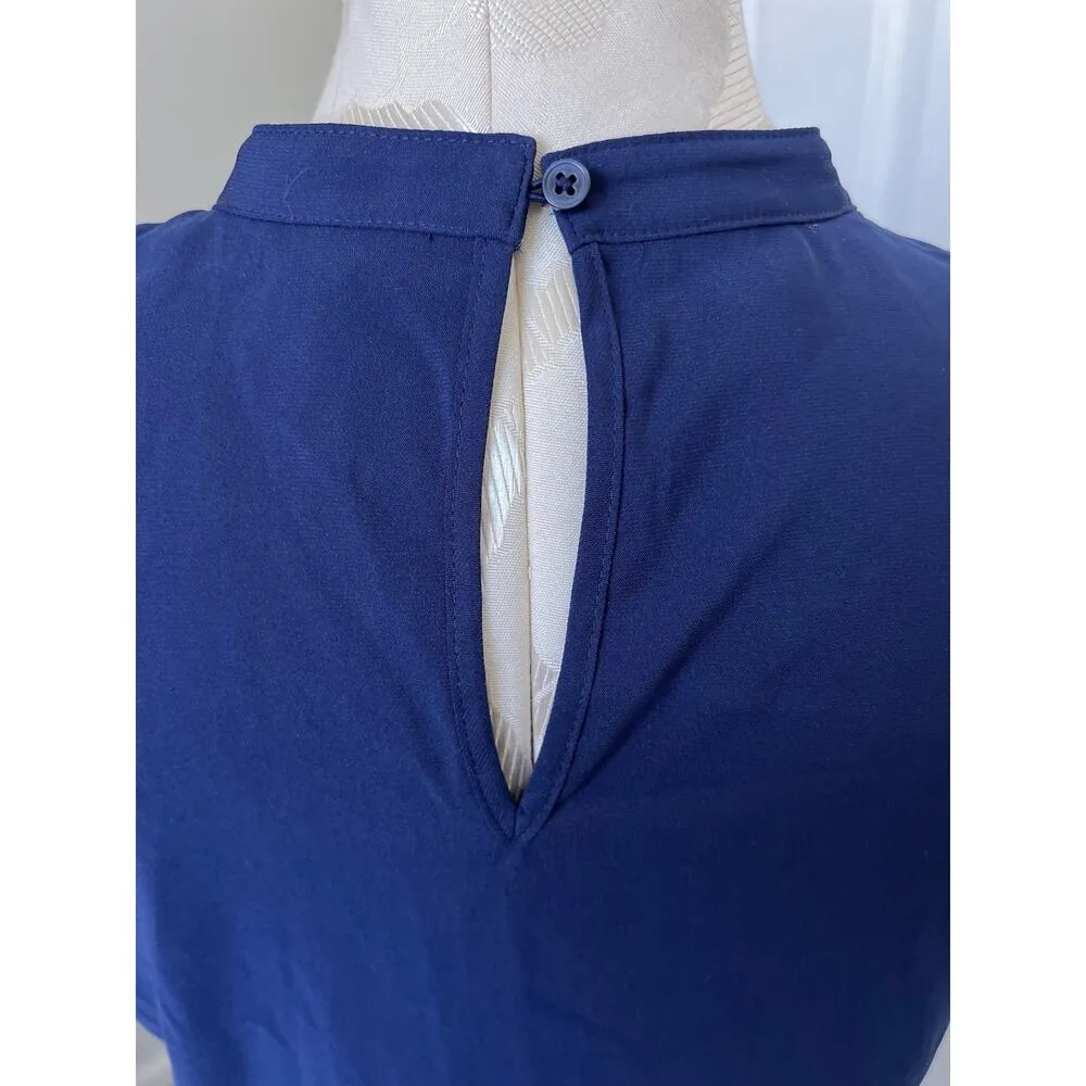 Express Women's Short Sleeve V-Neck Blouse Size Medium - Image 5