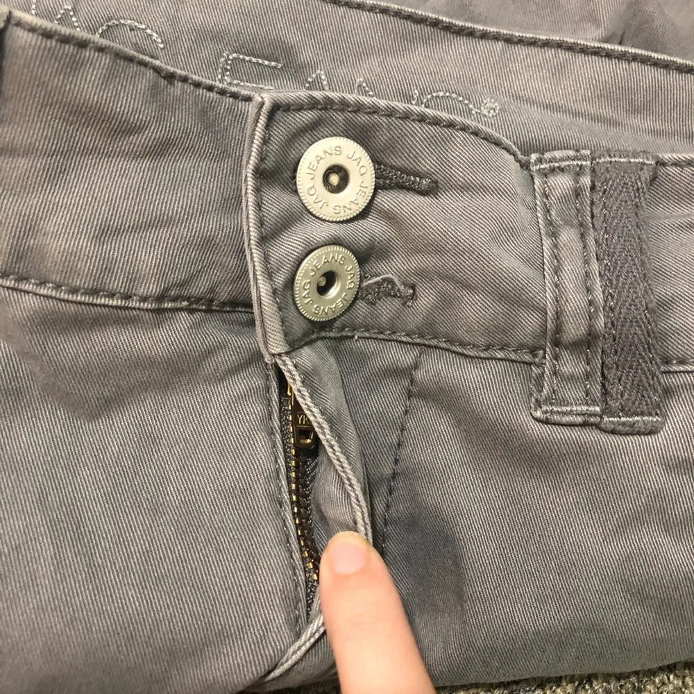 JAG Jeans Flora Grey Streak Crop Pants - Image 4