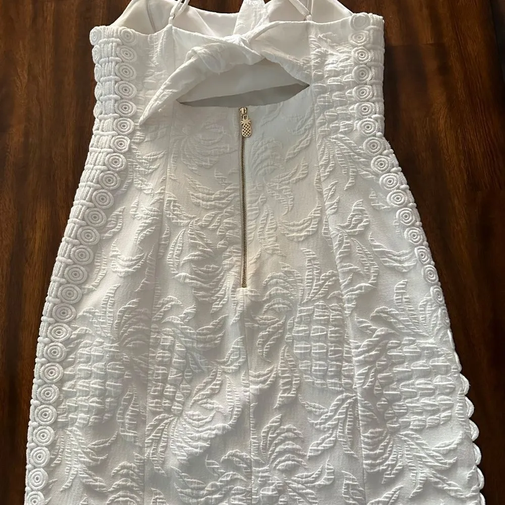 Lilly Pulitzer‎ Shelli White Dress - Size 6. - Image 4