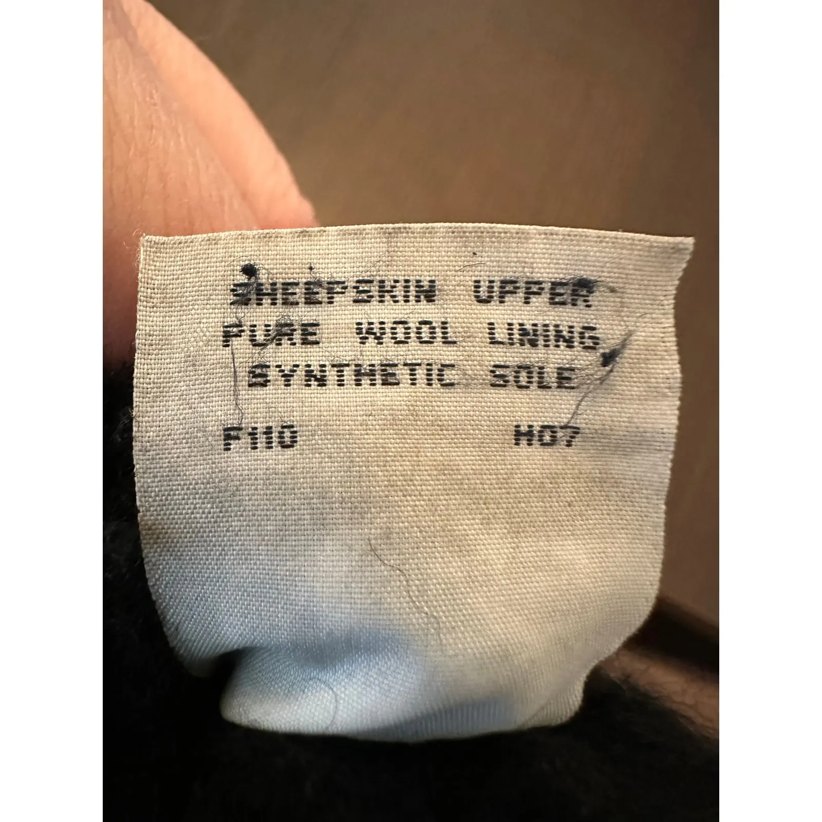 UGG Australia Ultra Short 5225 Black Pull On Boots Sz 7 Suede Sheepskin Winter - Image 5