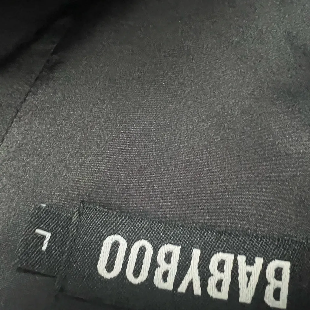 New Babyboo Serina Mini Dress Black, New with Tags, Size Aus L 12 US 8 Black - Image 5