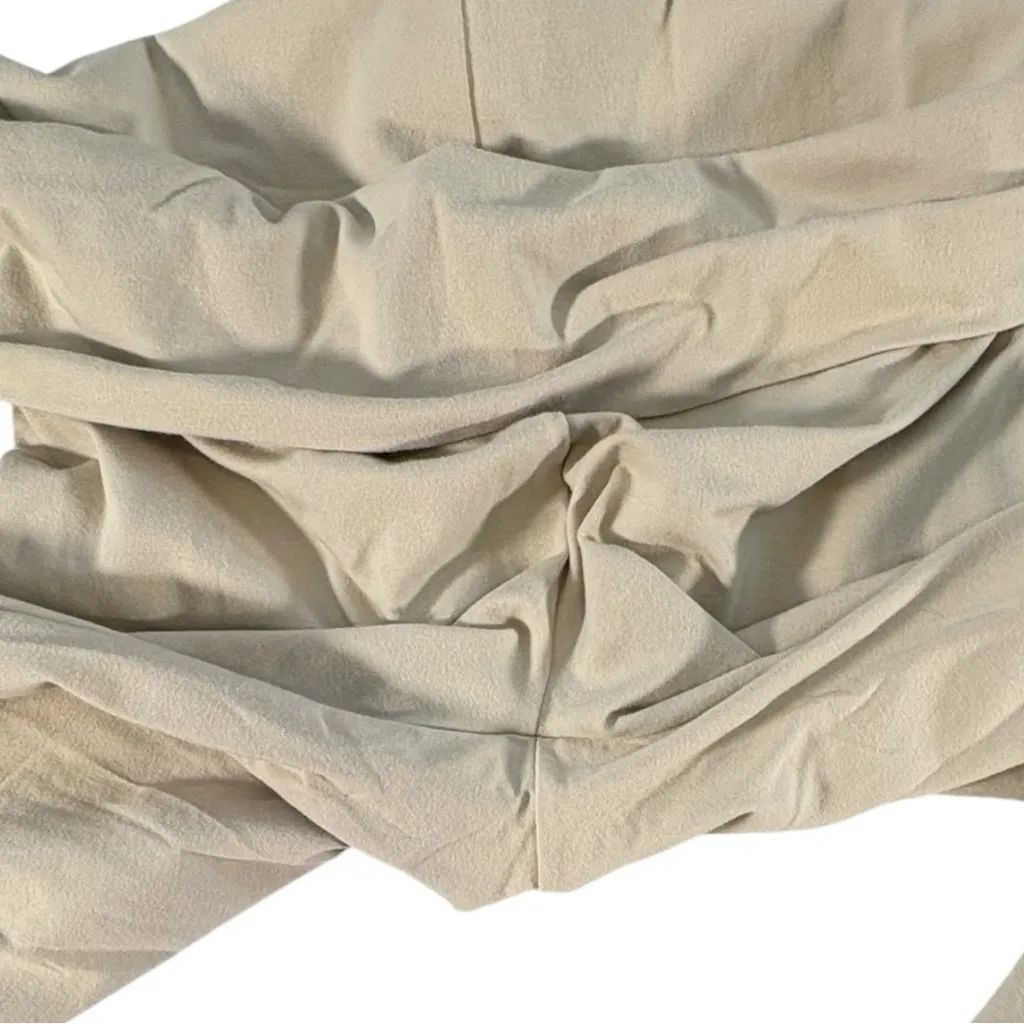 SKIMS Cotton Jersey Fold Over Pants Women’s Large Stone Beige NWT Athleisure - Image 7