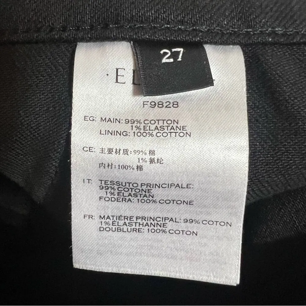 Ellery ophelia wide leg flare black Sz 27 - Image 4