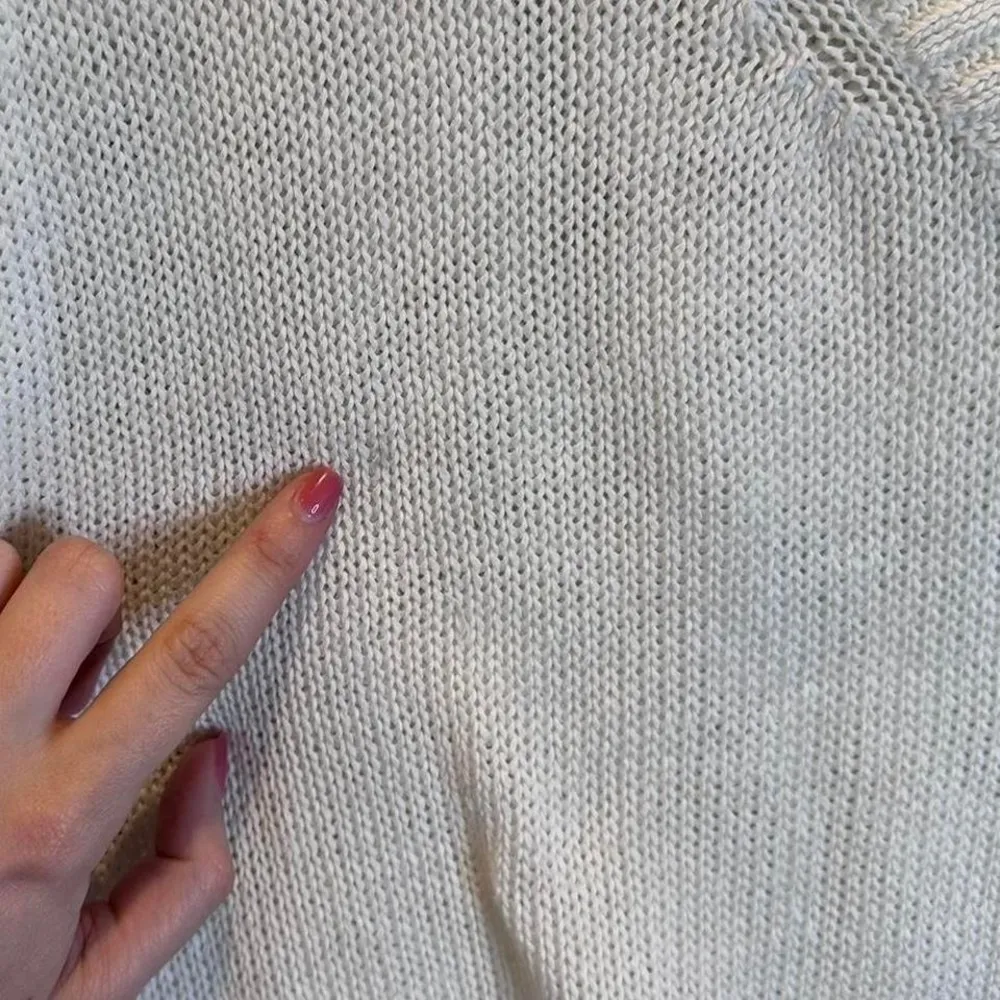 ATM Anthony Thomas Melillo Off White Cotton Tape‎ Wide V - Image 10