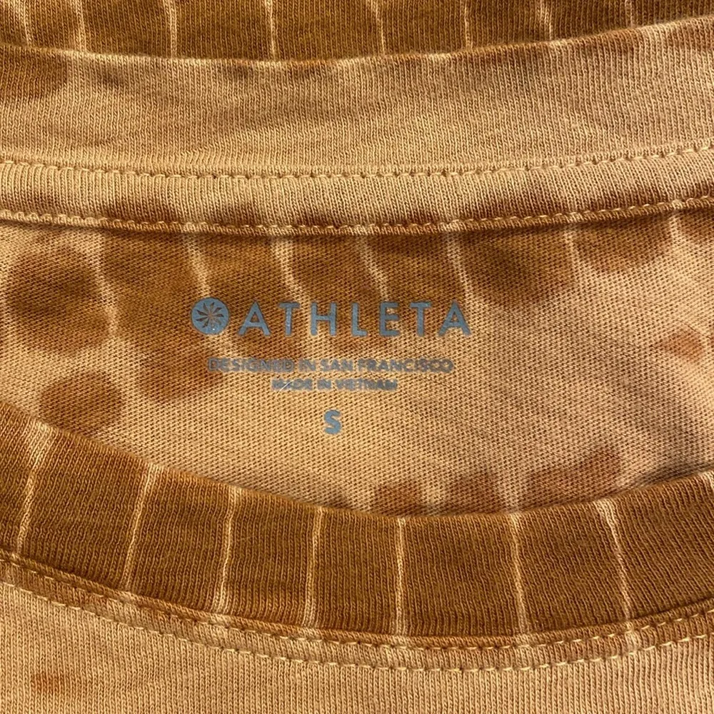 Short Sleeve Organic Daily Tie Dye Crew Neck T Shirt size Small - Image 4