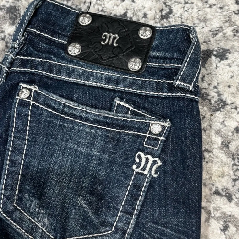 Dark Wash Skinny Jeans - Image 5