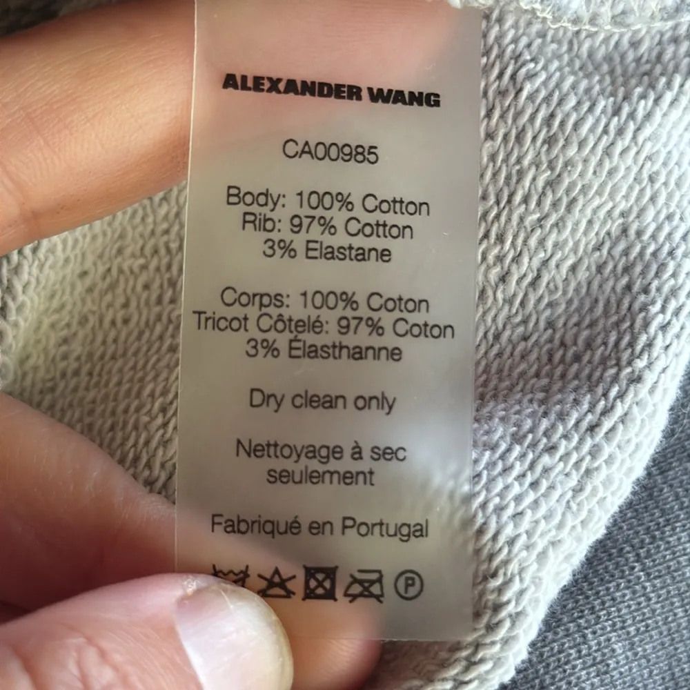 Alexander Wang  Distressed Sweatshirt - Image 9