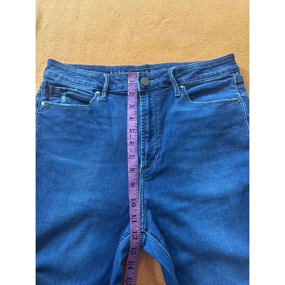 Articles Of Society Jeans Womens Blue Denim Skinny‎ Distressed Sz 31 - Image 8