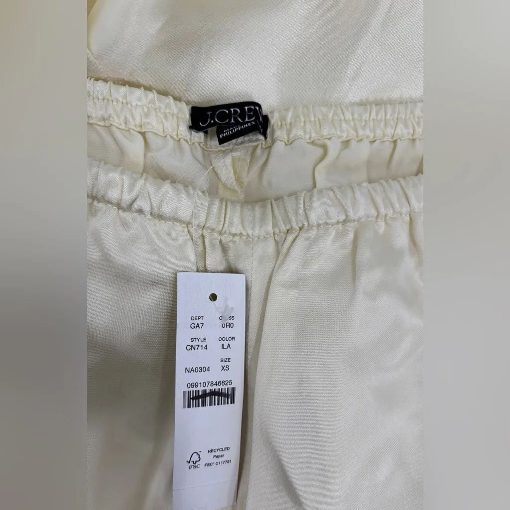 J.Crew Cosmo pant in luster charmeuse Ivory Lace - Image 4
