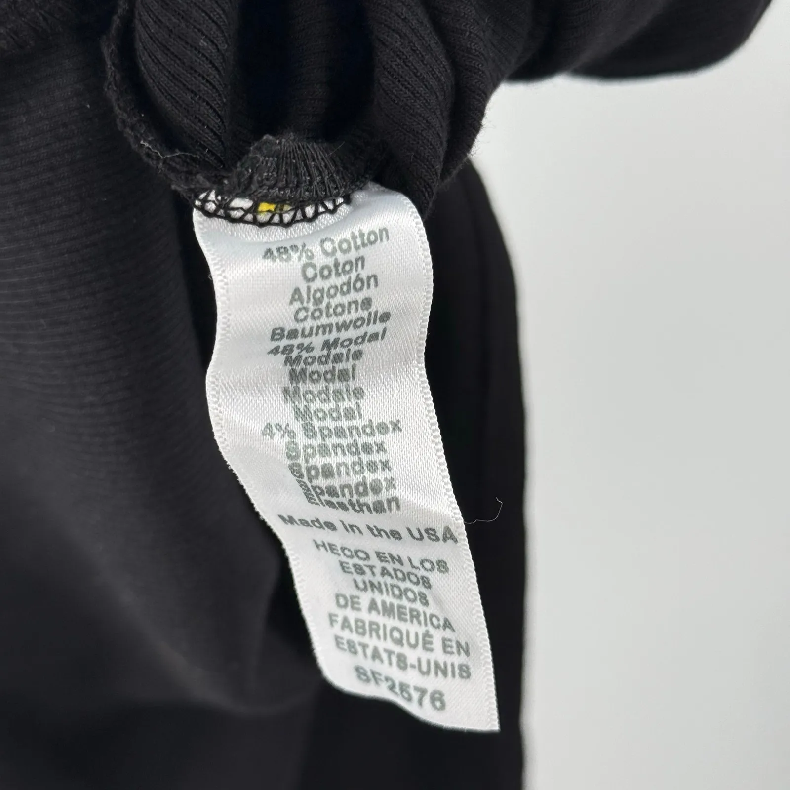 MICHAEL STARS Guilia Dress Size Extra Small Ultra Rib NWT Black Bodycon Midi - Image 14