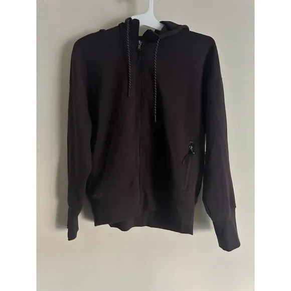 Old Navy sweatshirt women size Large full zip dynamic fleece active hoodie - Image 2