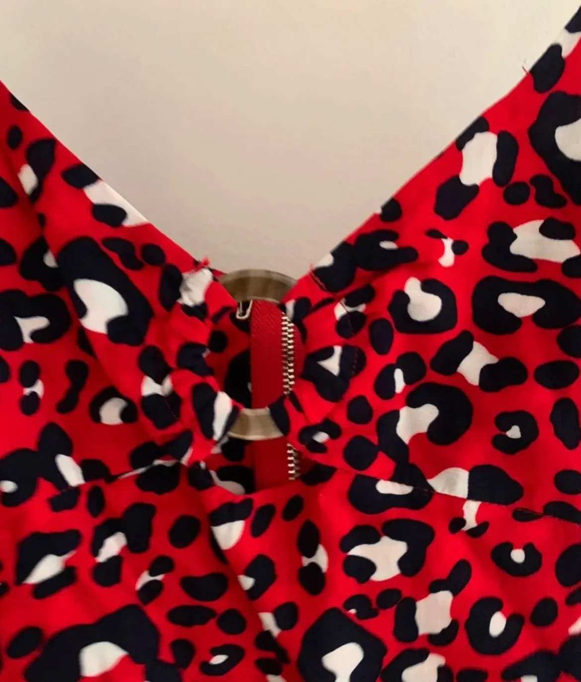 Millau Red Cheetah Leopard Ring Tank - Image 4