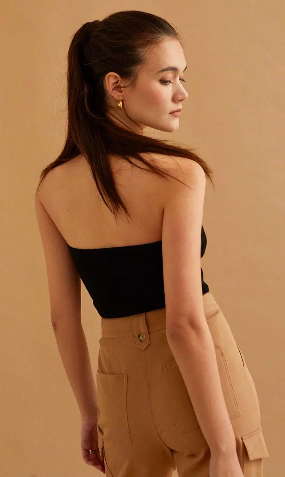 Rey Knit BANDEAU Corset Top - Image 4