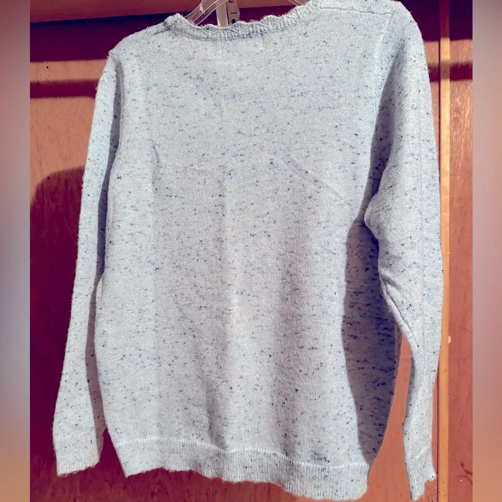 Light aqua blue Alfred dunner sparkly. NWT. Size Small - Image 3