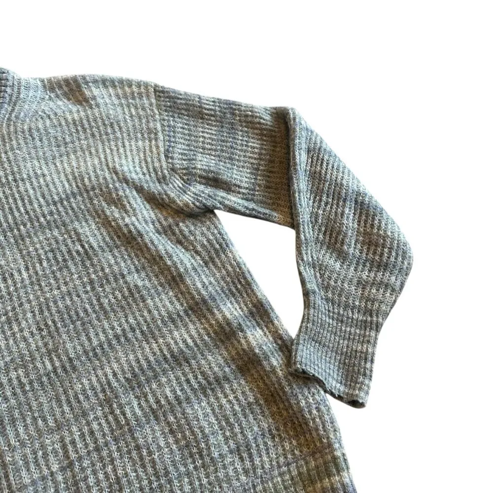 Everlane Blue Stripe Pullover Sweater Aplaca Wool Stretch Casual Size XS Women's - Image 3