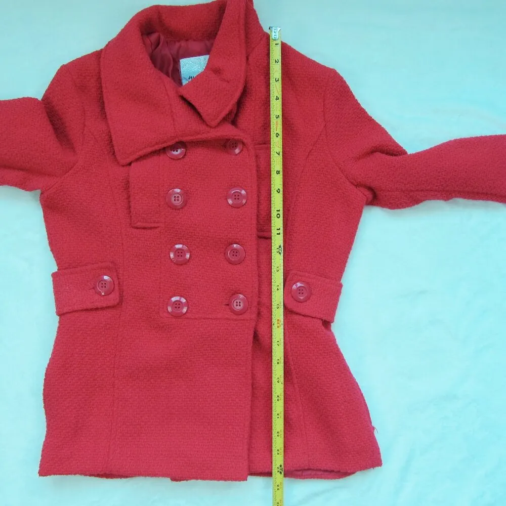 Wet Seal Women's Jacket Coat Size Small Fuchsia - Image 7