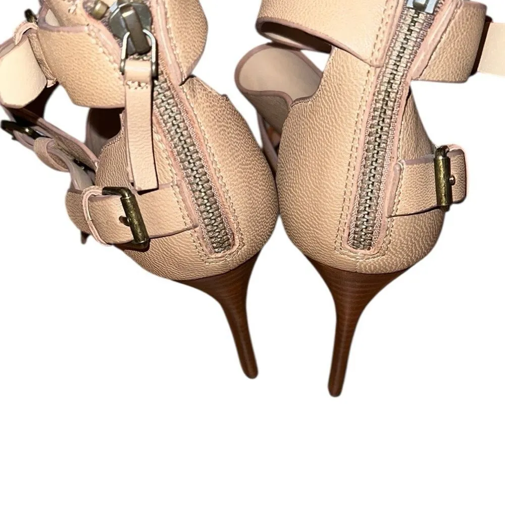 Joe’s Jeans Elegant Tan Women's Heels Size 7 - Image 2