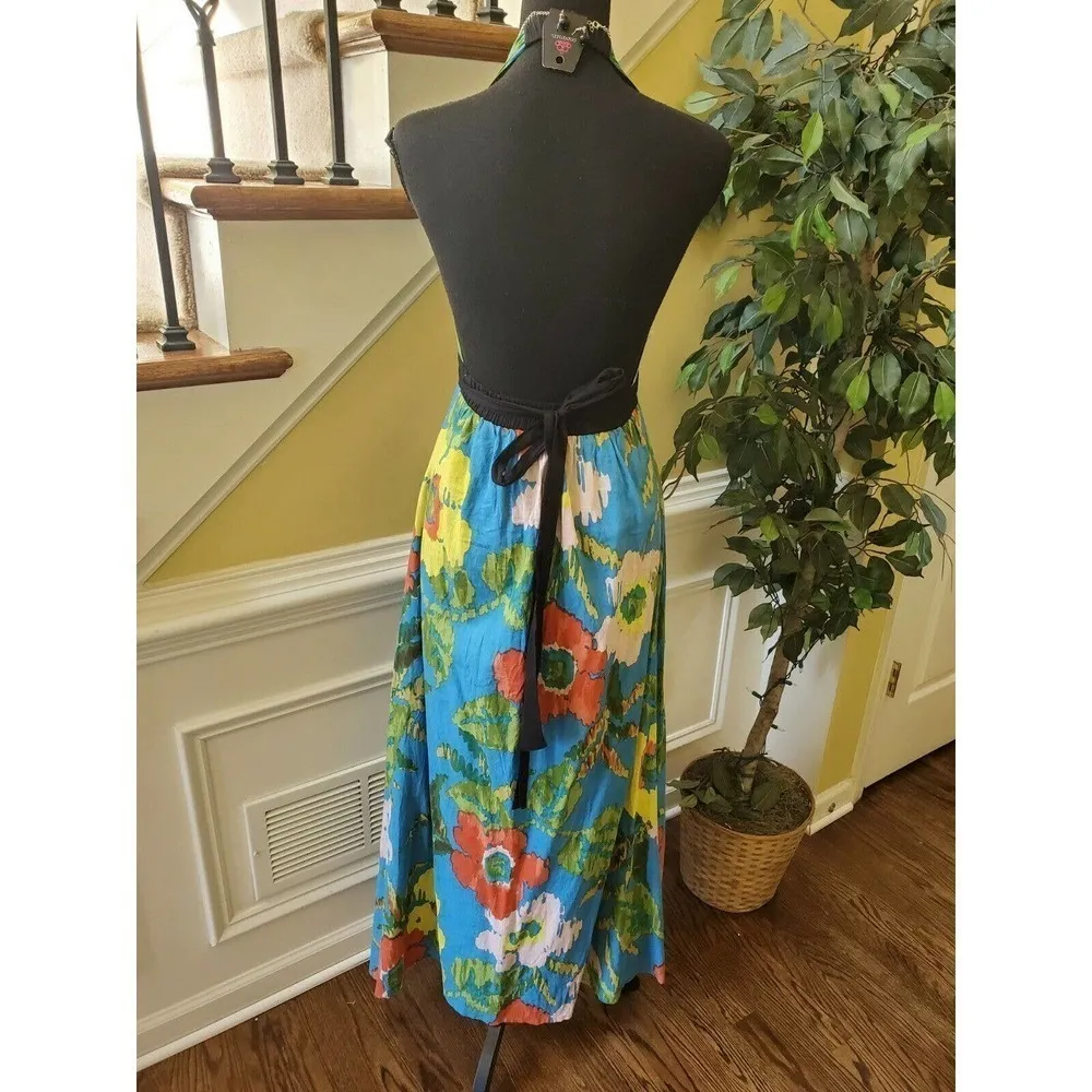 Body Central Maxi Dress Medium Halter - Image 6