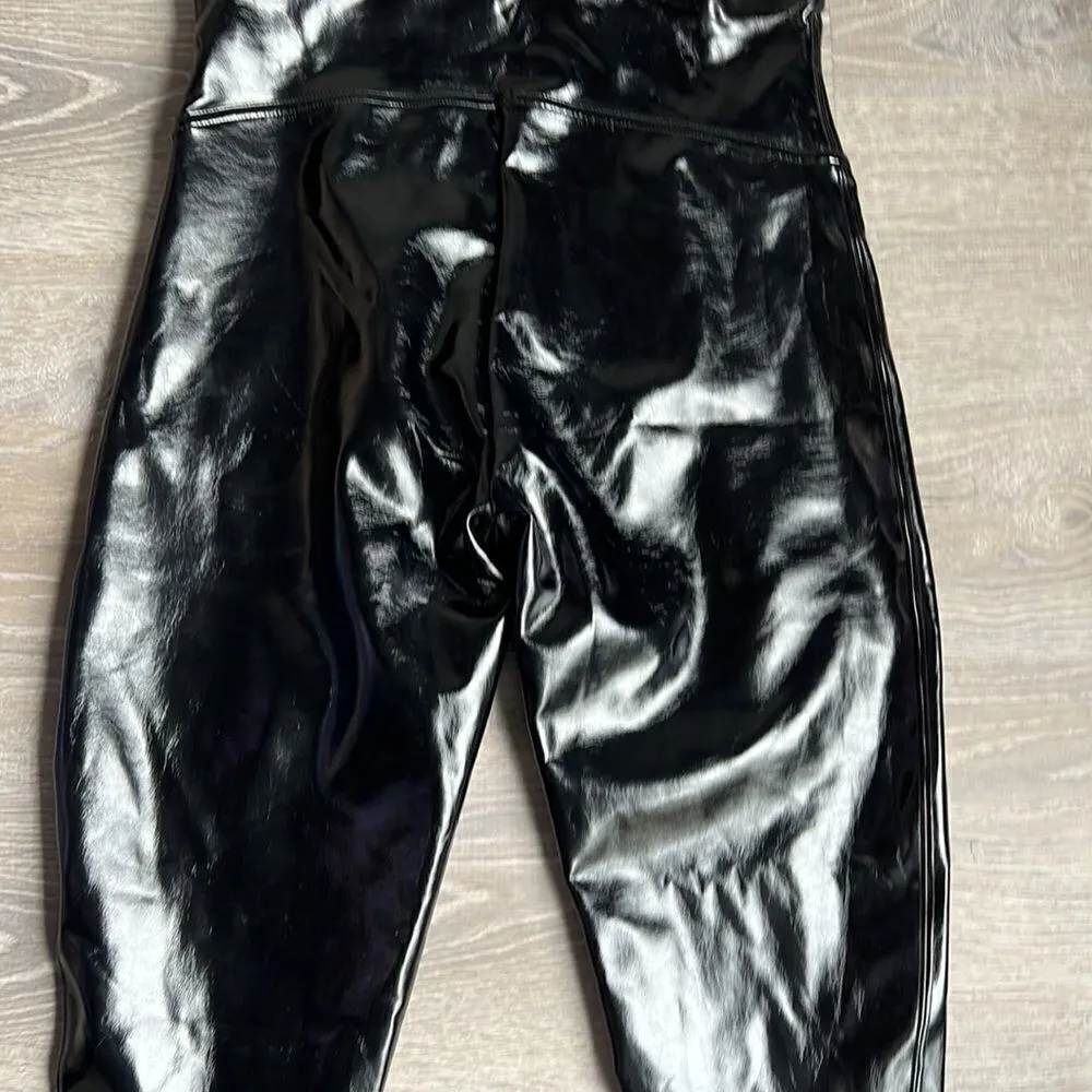 Spanx Faux Patent Leather Leggings - Image 10