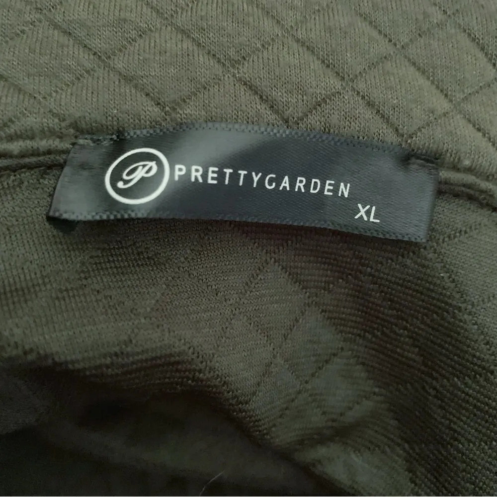 PRETTYGARDEN Long Sleeve Button Down Quilted Shirt Jacket 90s Grunge Shacket XL - Image 7