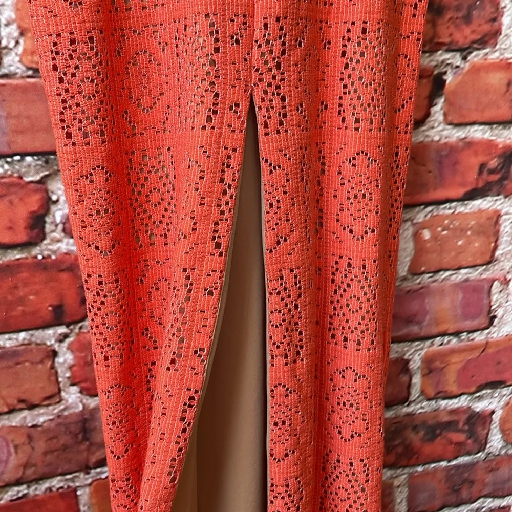 Orange Lace Rumer  Zahra Cut Out Bodycon Maxi Dress - Image 16