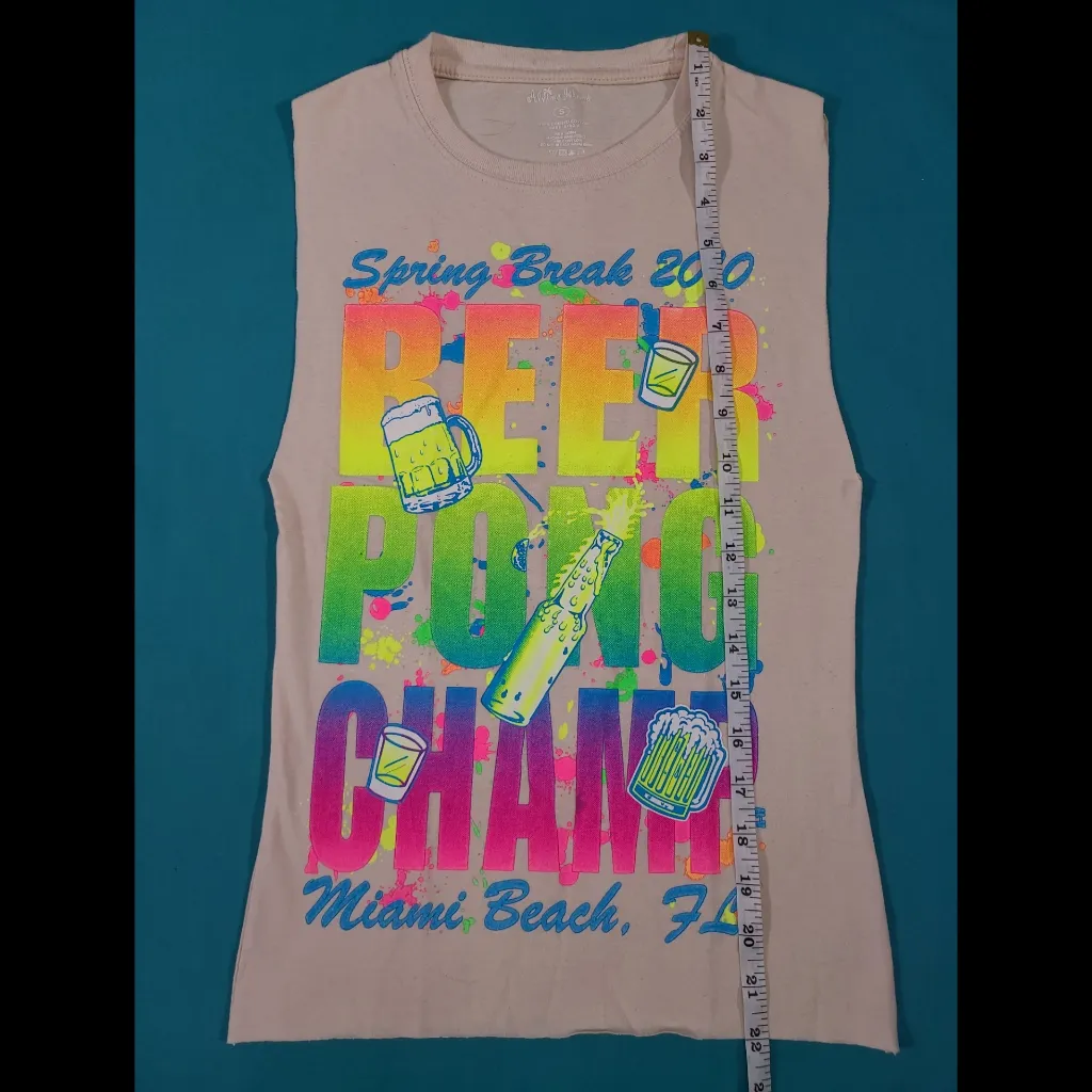 Dolls Kill Spring break beer pong champ tee - Image 5