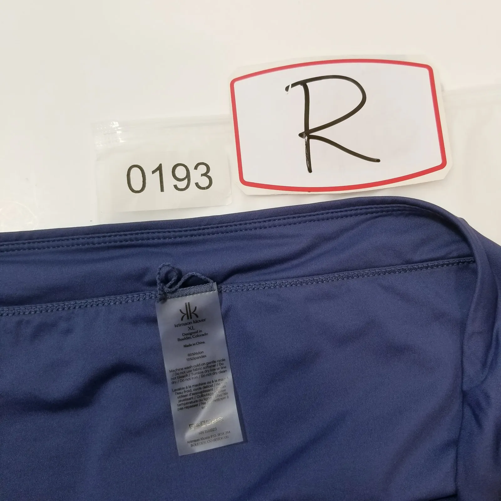 Krimson Klover Blue Orange Activewear Mini Skirts Size XL - Image 8