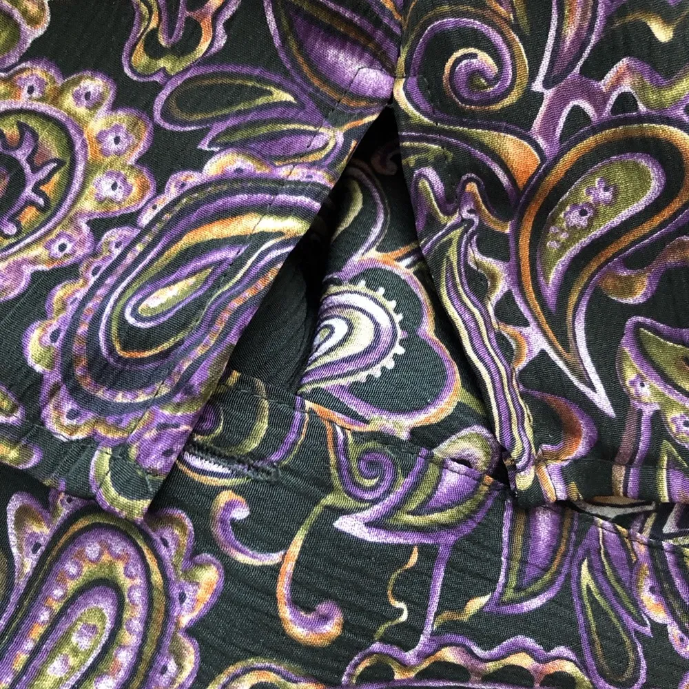 NOTATIONS Womens Open Shirt With Attached Camisole Size Small 100% Polyester - Image 12