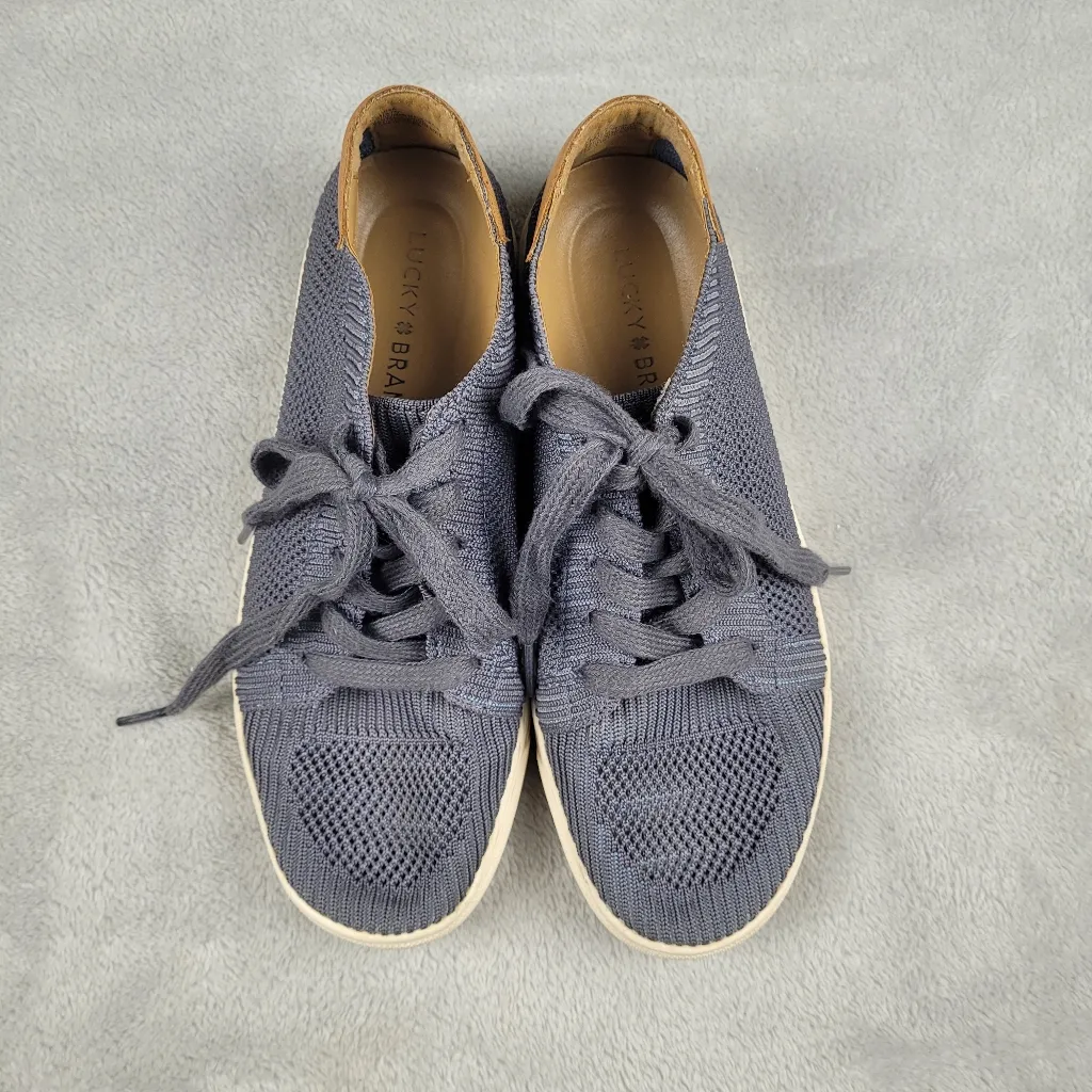 Lucky Brand Luika Casual Blue Sneakers Shoes Womens Size 7 - Image 7