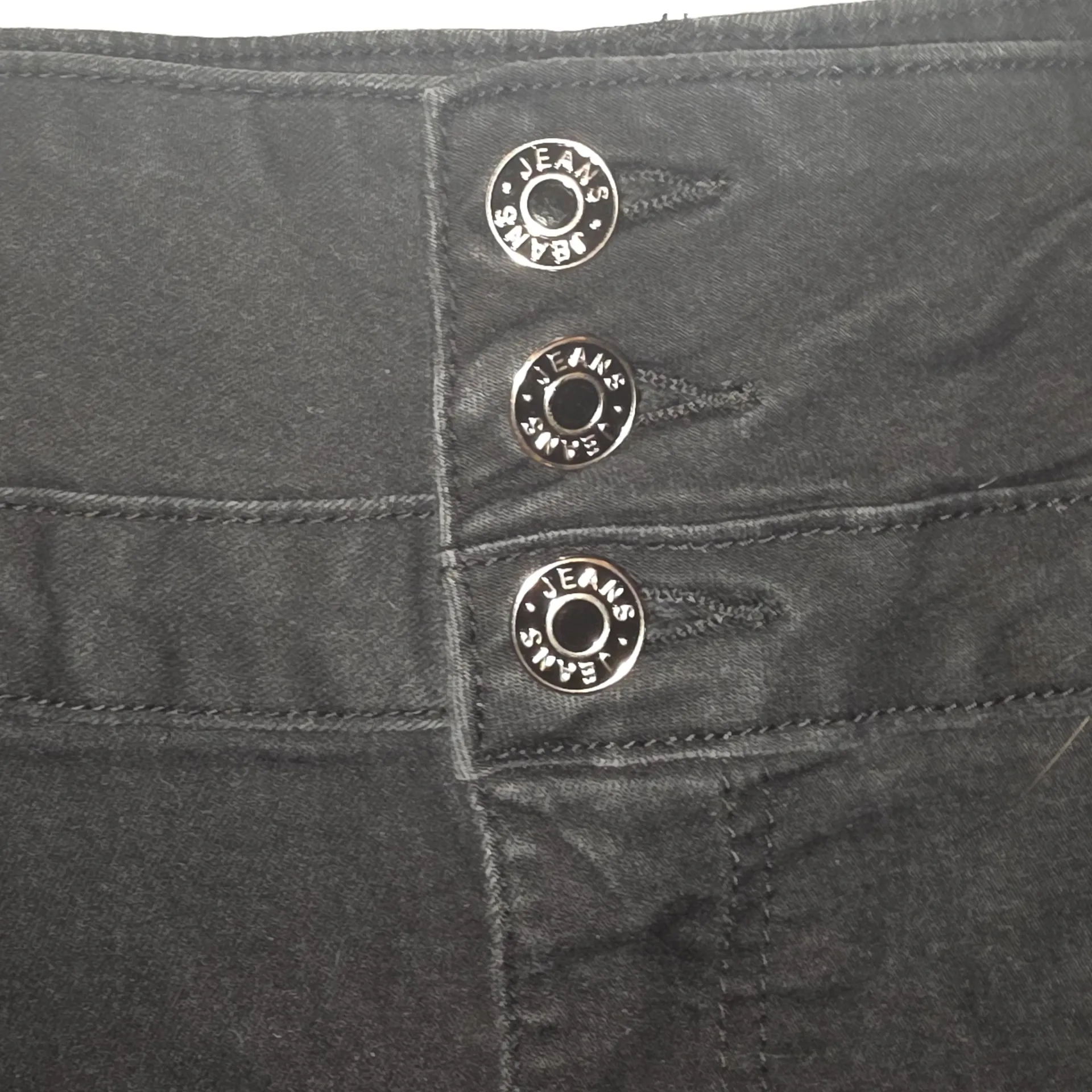 Source Unknown  Black Jean Shorts for Women - Image 5