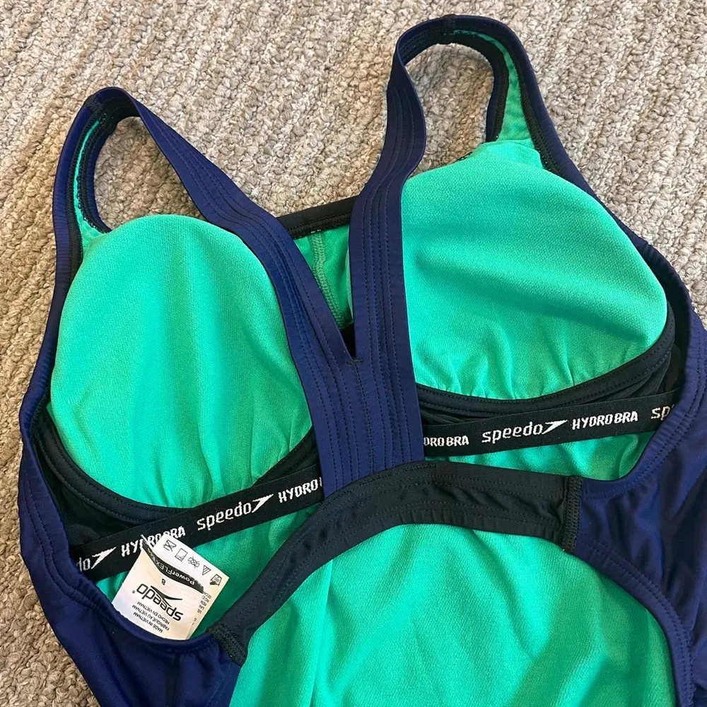 Speedo Swimsuit Powerflex Eco Quantum Splice One Piece 8 - Image 4