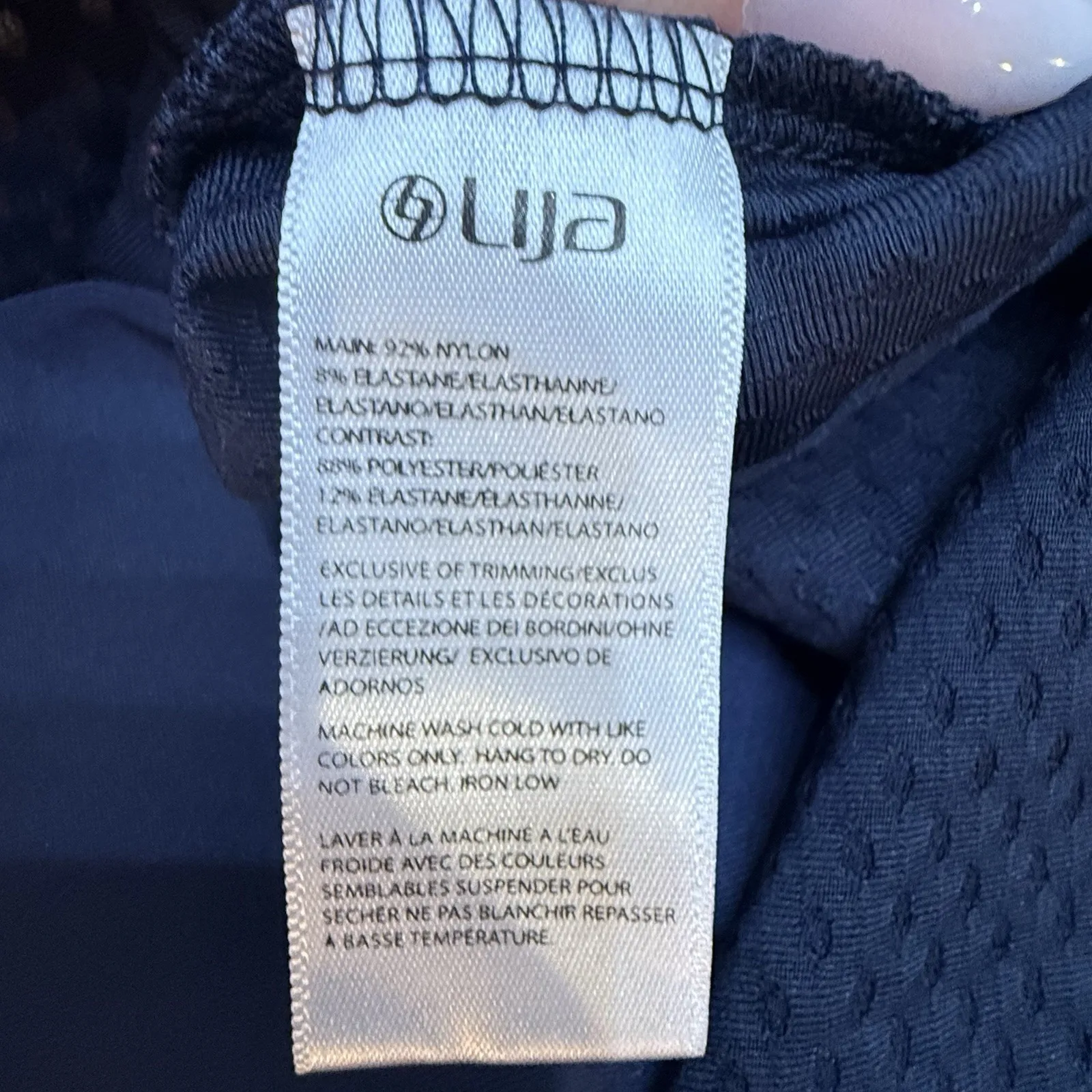 Lija Elite Multi Panel 13 Inch Dark & light Blue‎ Womens Tennis Skirt Large Size 12 - Image 8