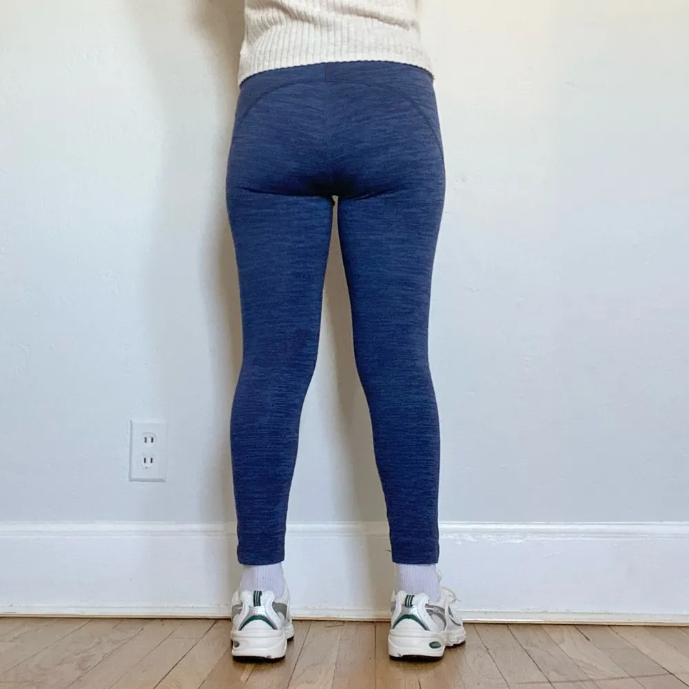 Outdoor Voices tech-sweat blue leggings - Image 3