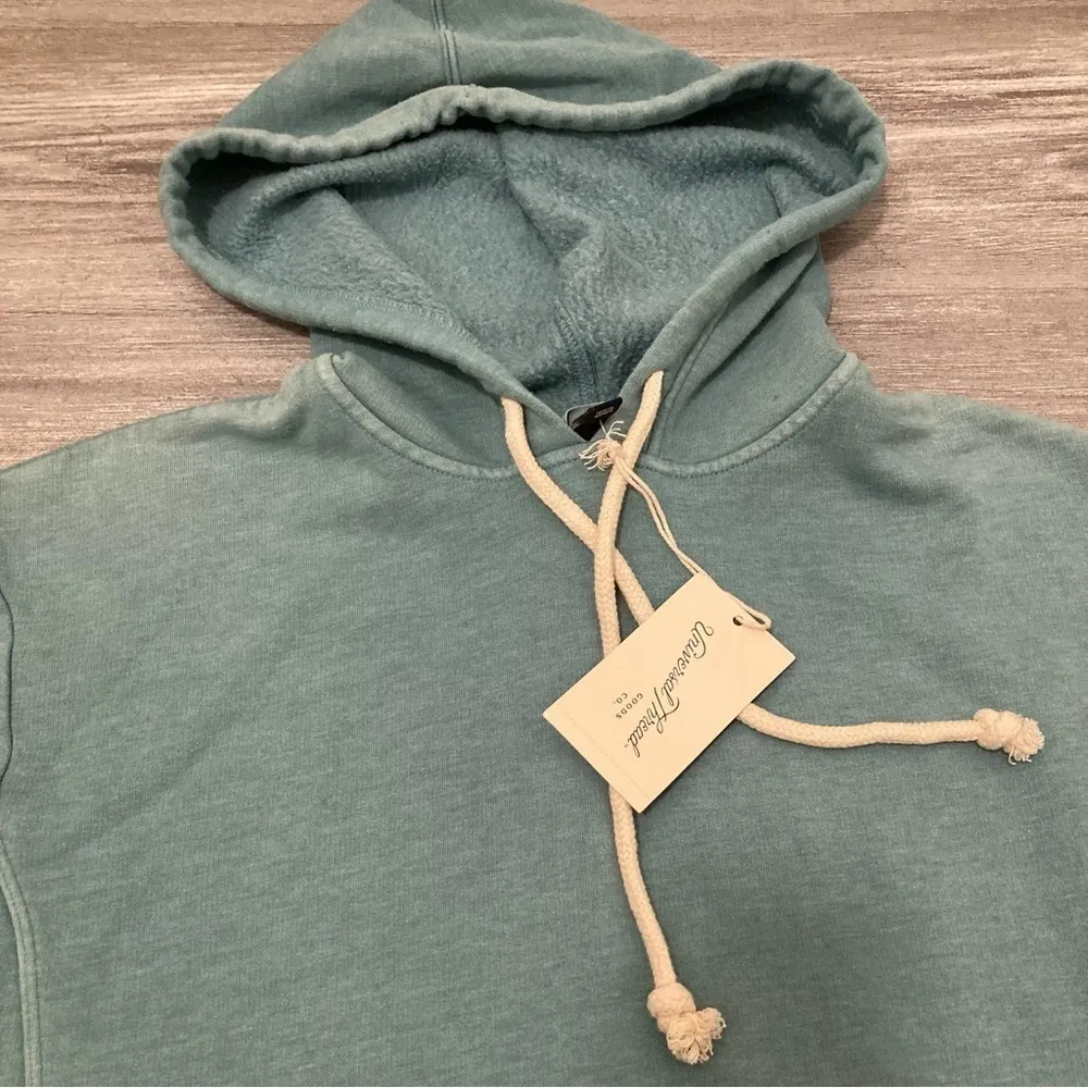 Universal Thread‎ Hoodie Womens XS Teal Pullover Lined Cotton Blend New - Image 2