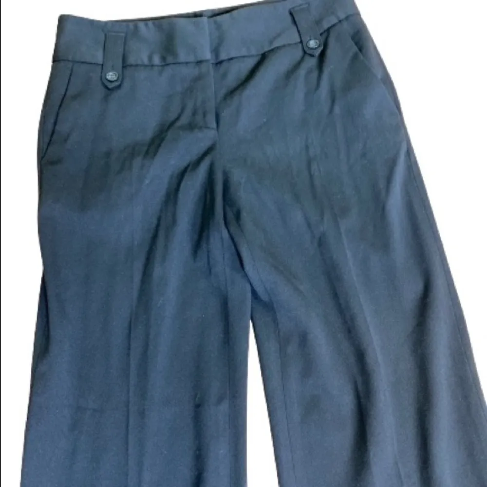 INC International Concepts, black wide cuff trouser in size 4 - Image 2