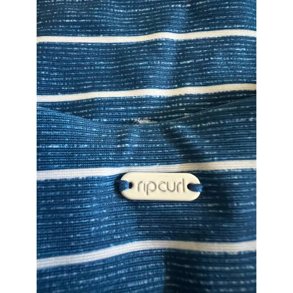 Rip Curl Blue Stripe One Piece Swimsuit - Image 5
