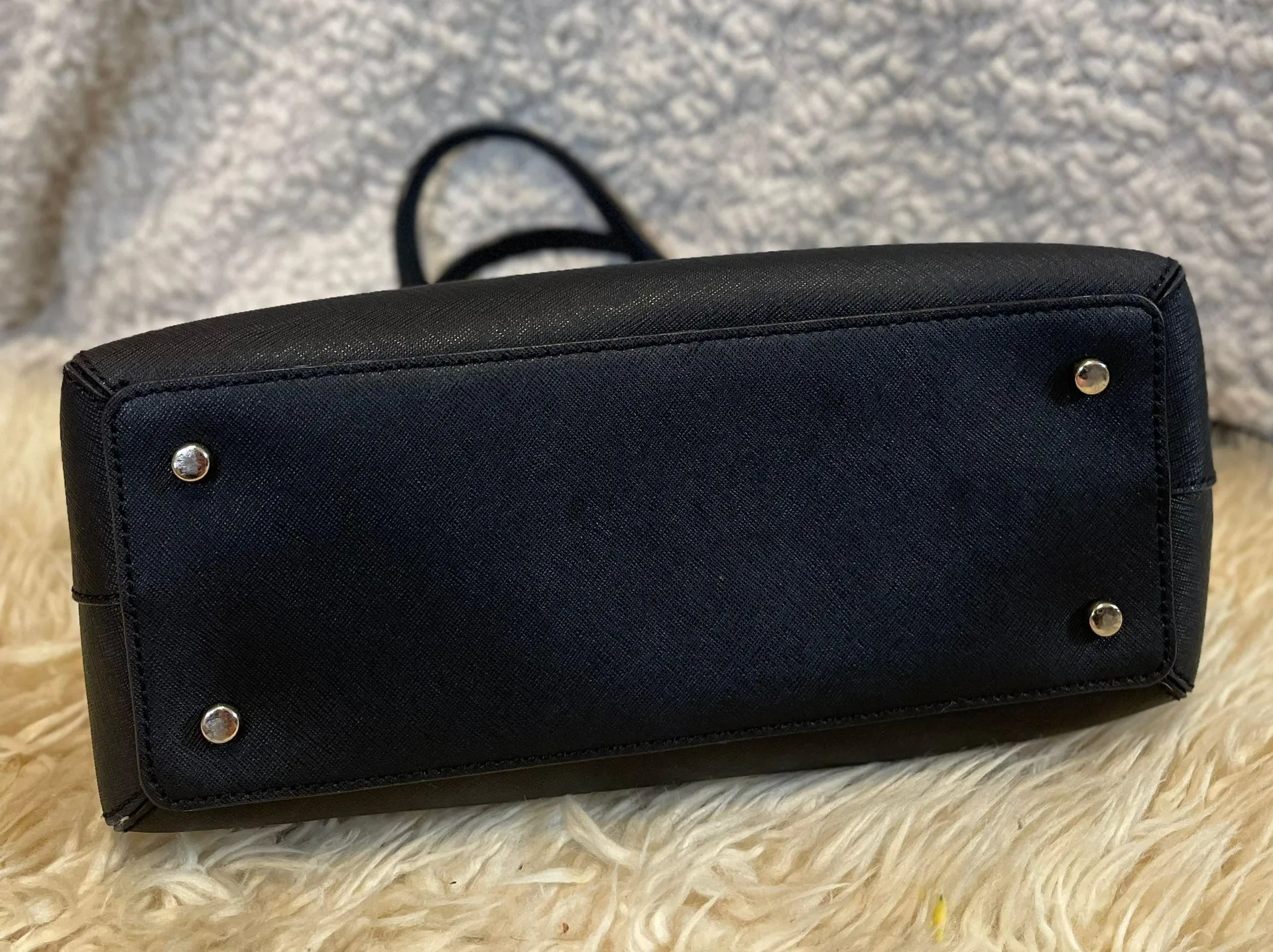 Black Satchel Crossbody - Image 6
