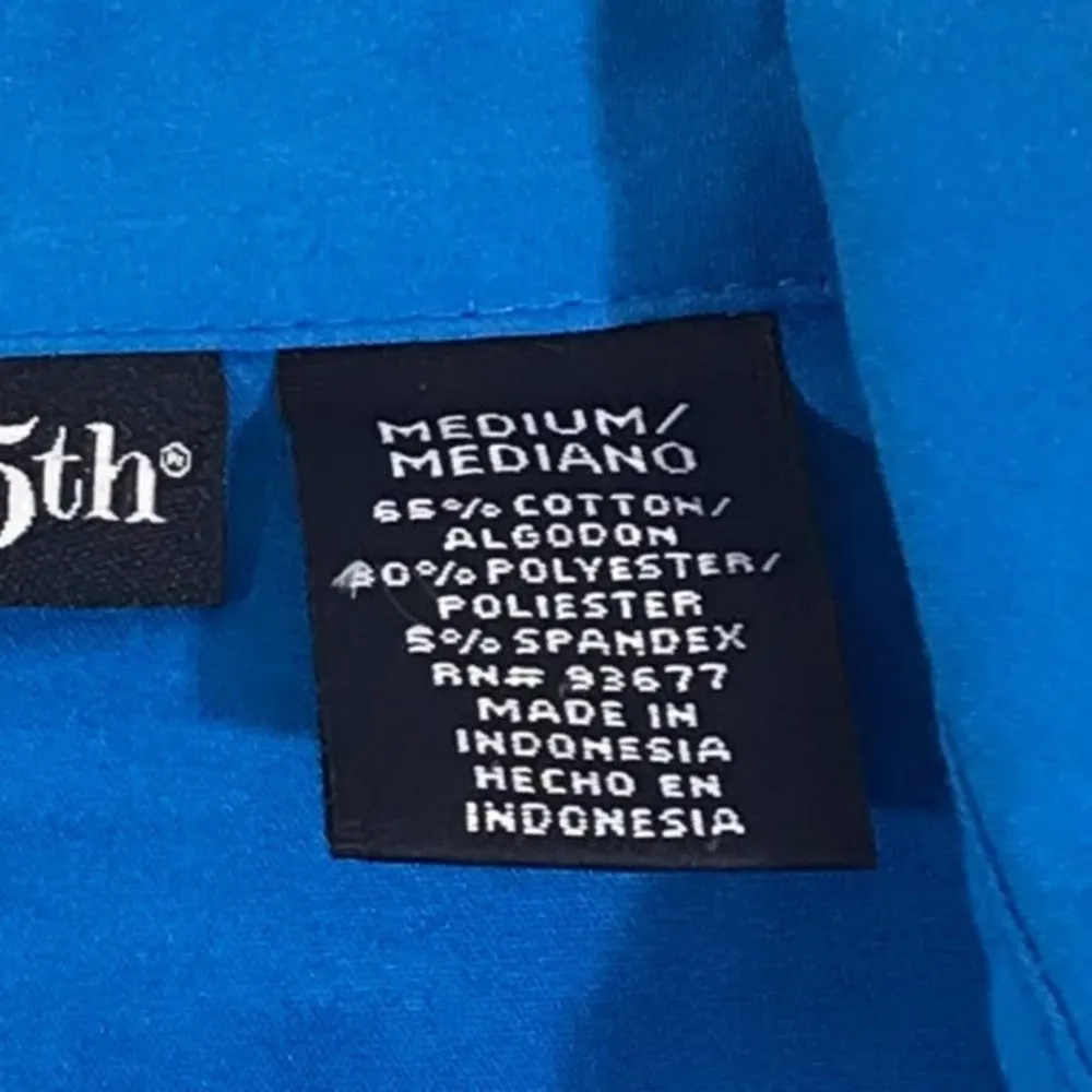 East 5th Blue Button Down Shirt Size Medium NWT - Image 51